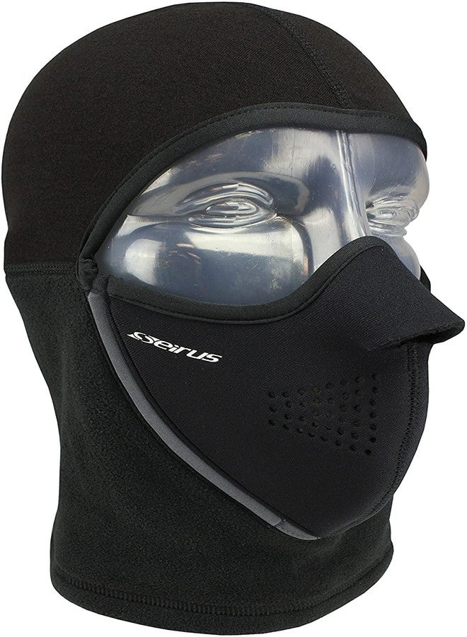 Seirus Innovation MageneMask Combo Thick N Thin Face Mask with Magnetic Seams - FACE PROTECTION IN A SNAP! - Image 2